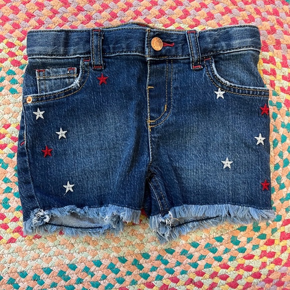 Cat and Jack Patriotic red white blue dress shorts 4T - Picture 3 of 8